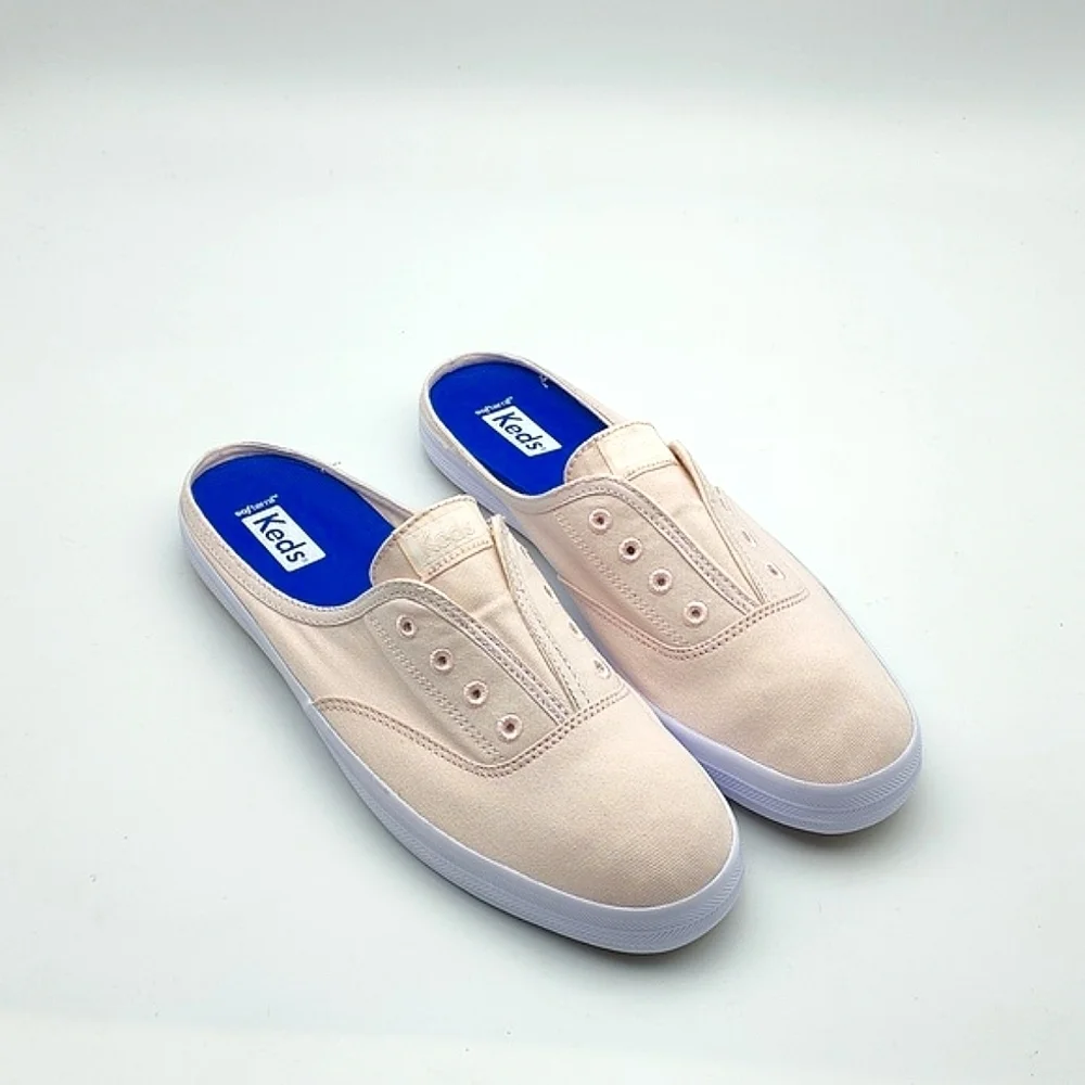NEW Keds Moxie Slip-On Sneaker Mule in Blush Size Woman's 9